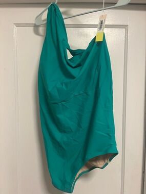 summersalt Teal Green One-Piece Swimsuit